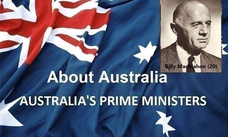 نخست‌ وزیران استرالیا ، از ابتدا تا کنون - بیستمین (20) نخست وزیر استرالیا - بیلی مک‌ماهون Billy MacMahon