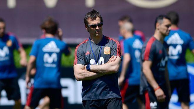  سرمربی تیم فوتبال اسپانیا اخراج شد