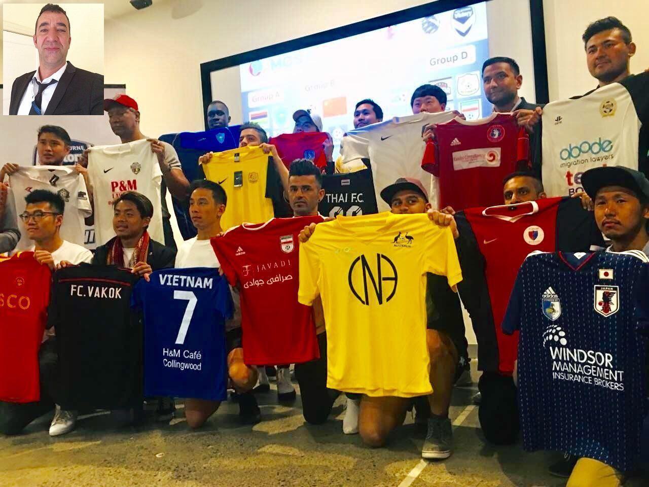 حضور تیم فوتبال ایران در مسابقات  " 2018  community cup " ملبورن