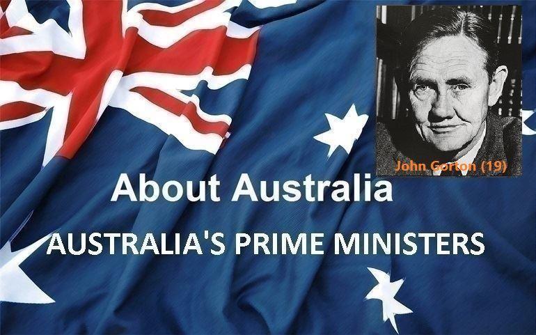نخست‌ وزیران استرالیا ، از ابتدا تا کنون - نوزدهمین (19) نخست وزیر استرالیا - جان گورتون  John Gorton