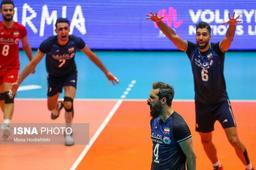 ایران صدرنشین لیگ ملتهای والیبال شد