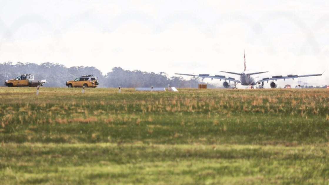 فرود اضطراری هواپیمای شرکت ویرجین در ملبورن