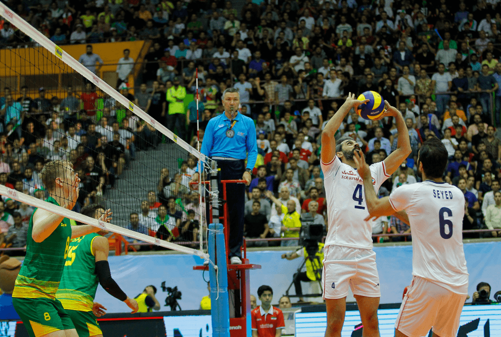 تیم والیبال مردان ایران با شکست سه بر صفر بر استرالیا  قهرمان آسیا شد