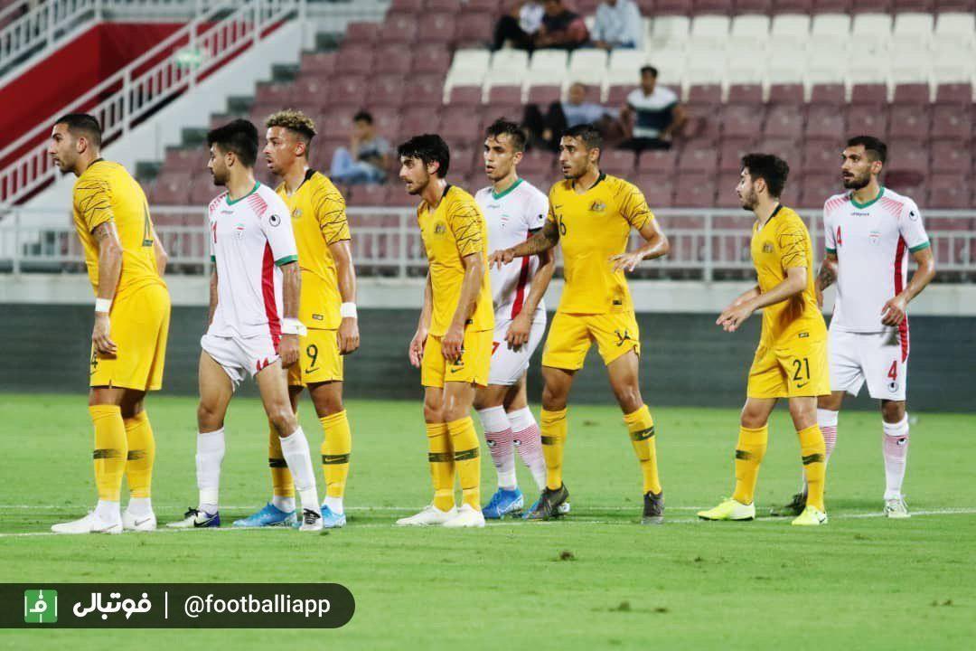 پیروزی تیم امید ایران مقابل استرالیا