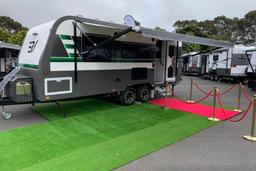 شرکت سازنده استرالیایی اولین تریلر کاراوان تمام الکتریکی جهان را تولید کرد