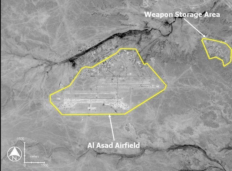 حمله موشکی ایران به دو پایگاه نظامی آمریکا در عراق