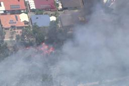 هشدار آتش‌سوزی برای ساکنان های‌وی کمب