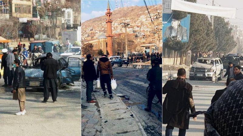 دو کشته و پنج زخمی در سه انفجار در پایتخت افغانستان
