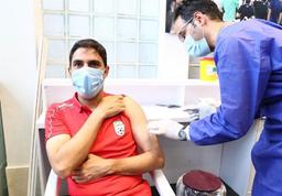 آغاز واکسیناسیون تیم‌ملی فوتبال ایران 