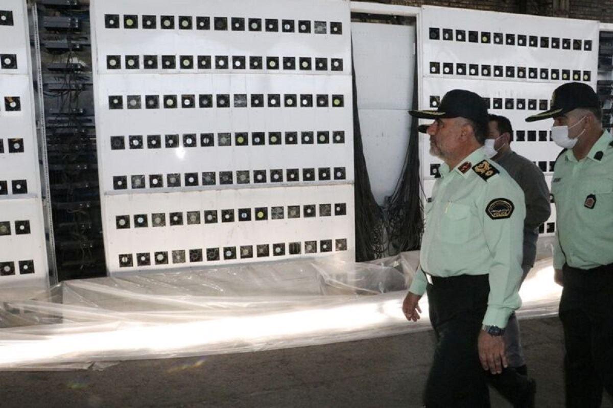 کشف بزرگ‌‌ترین مزرعه رمز ارز با ۷ هزار ماینر در ایران