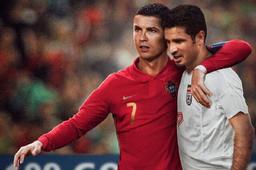 پیامهای محبت آمیز کریستیانو رونالدو و علی دایی 