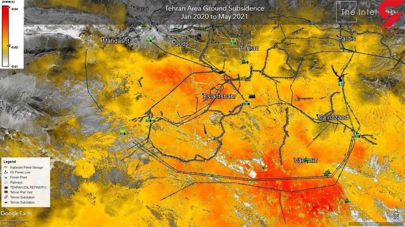 فرونشست زمین در تهران، بمب ساعتی آرام و ساکت