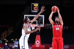 شکست سنگین بسکتبالیست‌های ایران مقابل آمریکا در المپیک توکیو