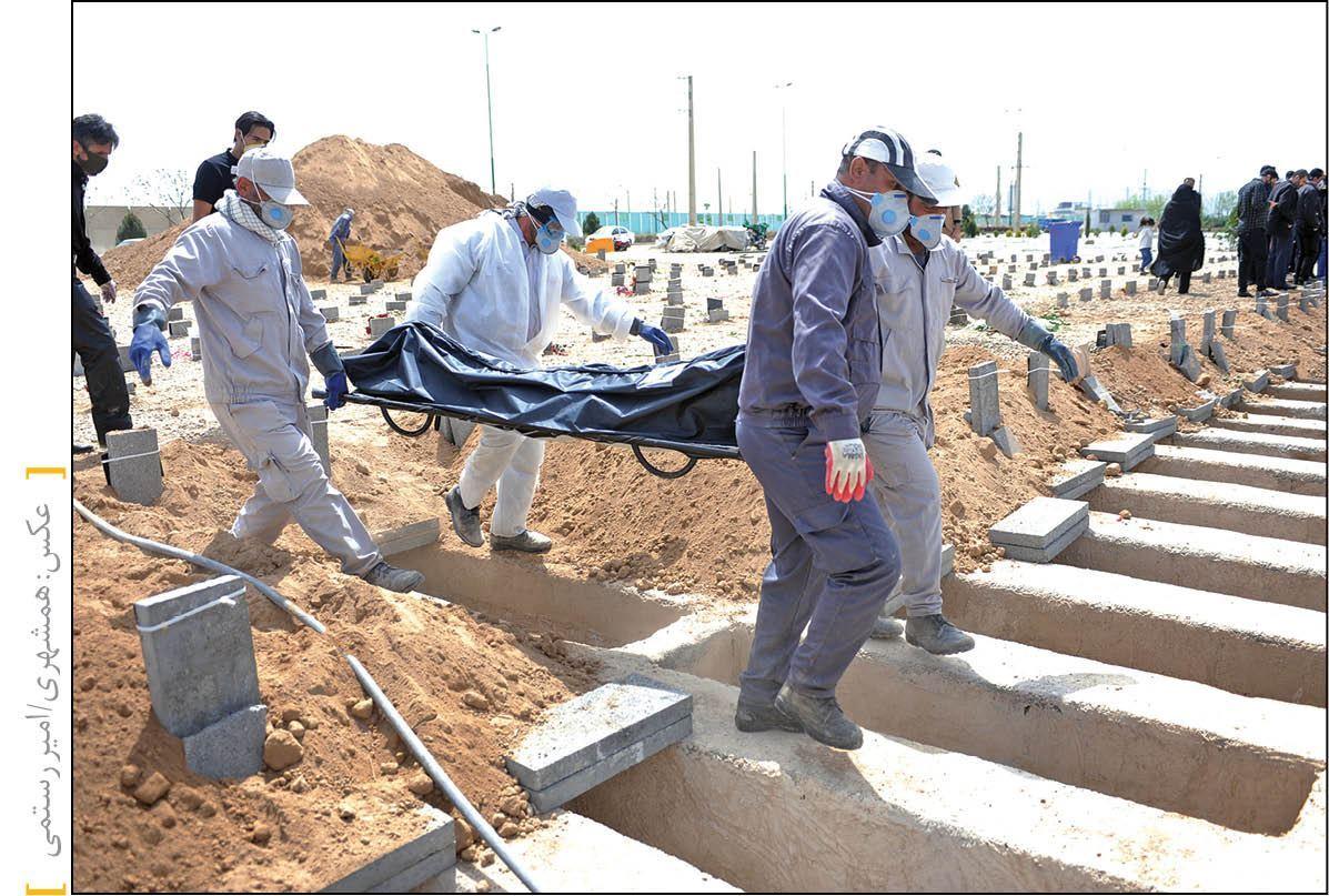 آمار فوت پایتخت‌نشینان ایران براثر کرونا به ۴۰ هزار نفر رسید