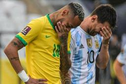 ورود پلیس فدرال به بازی آرژانتین و برزیل