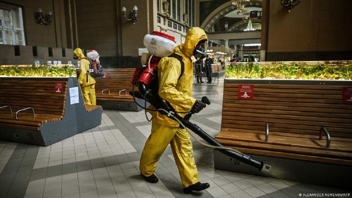 شیوع کرونا در روسیه با ۸۹۰ کشته در ۲۴ ساعت