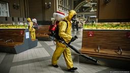 شیوع کرونا در روسیه با ۸۹۰ کشته در ۲۴ ساعت