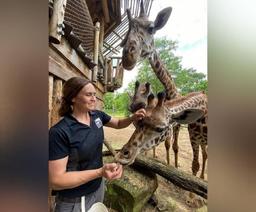 واکسینه شدن حیوانات یک باغ وحش در سینسیناتی آمریکا