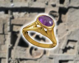 کشف انگشتر ضدخماری توسط باستان‌شناسان اسرائیلی