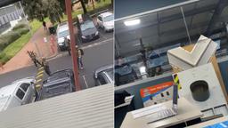 تهدید مامور حراست با اسلحه در دانشگاه سوین برن ملبورن