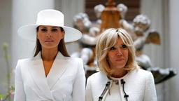 حراج یک کلاه و نقاشی از سوی ملانیا ترامپ با رمز ارز