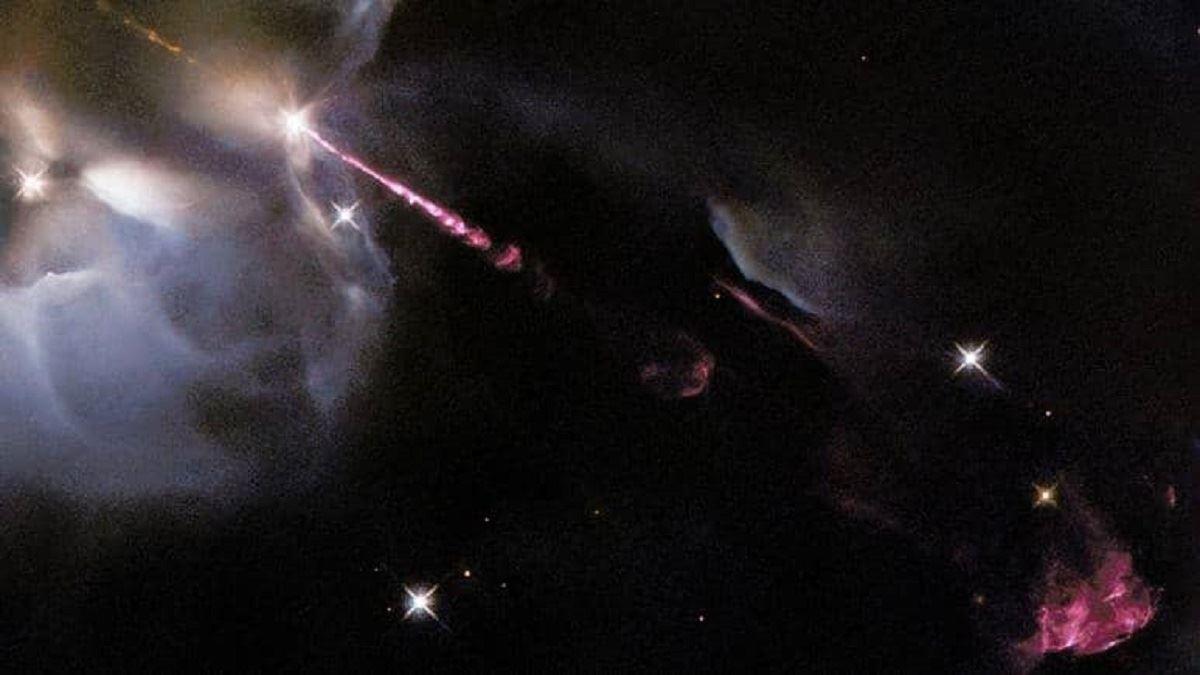 ثبت تصویر پیدایش یک ستاره توسط تلسکوپ فضایی هابل