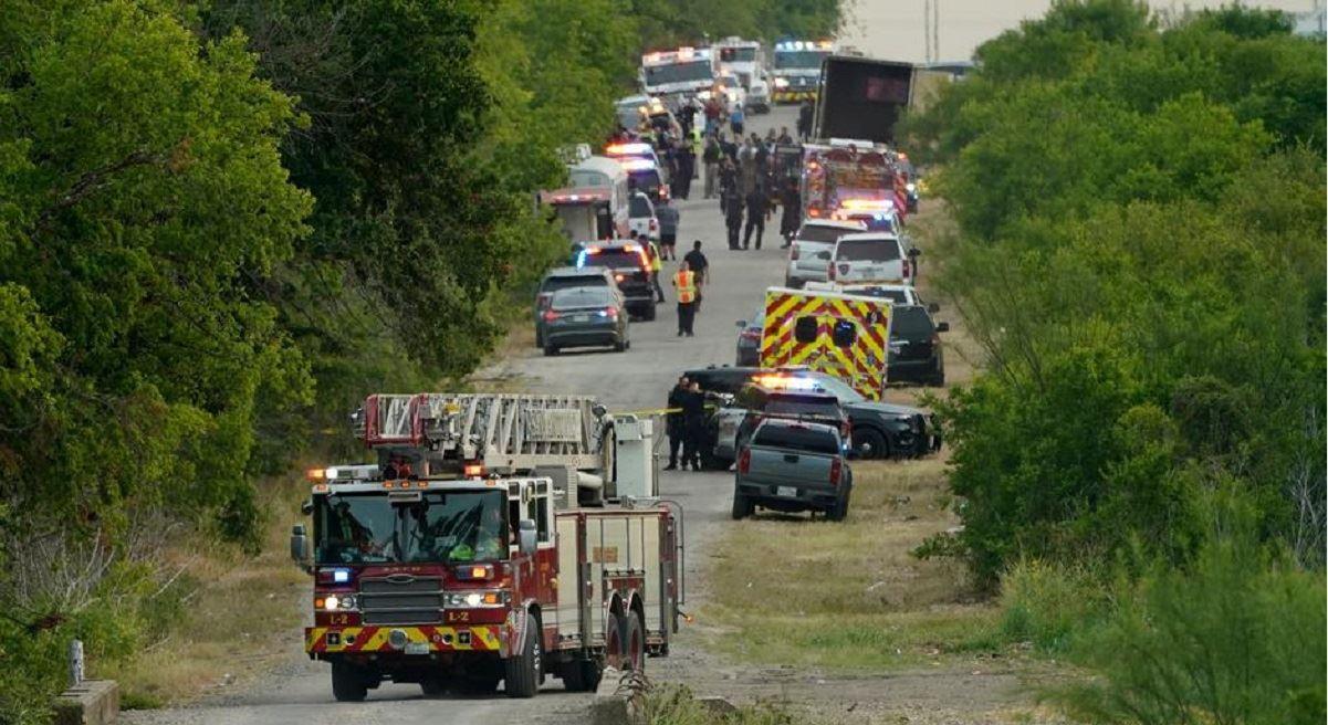 کشف جسد ۴۶ مهاجر در یک کامیون در ایالت تگزاس آمریکا