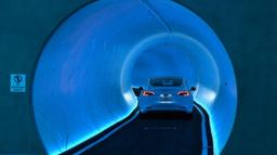 نخستین ایستگاه تونل زیرزمینی شرکت ایلان ماسک در لاس‌وگاس رونمایی شد