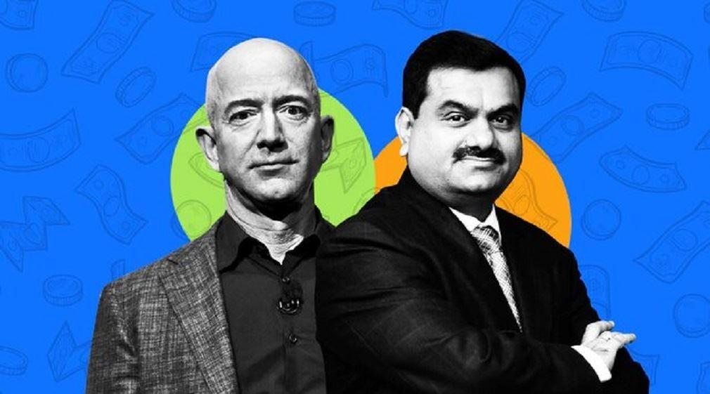 میلیاردر هندی جای جف بزوس را در رده دوم میلیاردرهای جهان گرفت