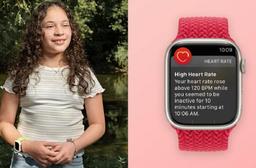 شناسایی و درمان سرطان دختر۱۲ ساله با هشدار ضربان قلب اپل‌واچ