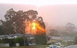 برخورد صاعقه با یک مرد در نزدیکی بریزبن ایالت کوئینزلند