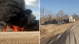 شدیدترین تصادف ماشین در قلمرو شمالی استرالیا، 6 قربانی در پی داشت