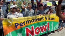 تجمع یک هفته‌ای پناهندگان در مقابل دفتر نخست وزیر استرالیا