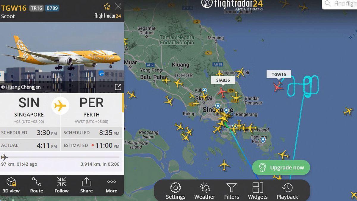 تهدید به بمب‌گذاری در هواپیمای مسافربری به مقصد استرالیای غربی