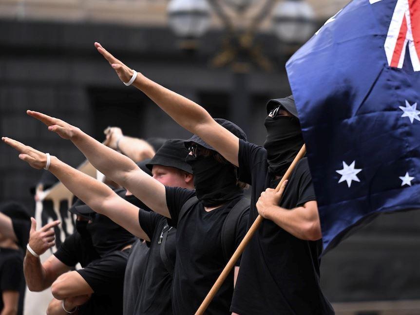 ادای احترام نازی در ایالت ویکتوریا ممنوع اعلام شد 