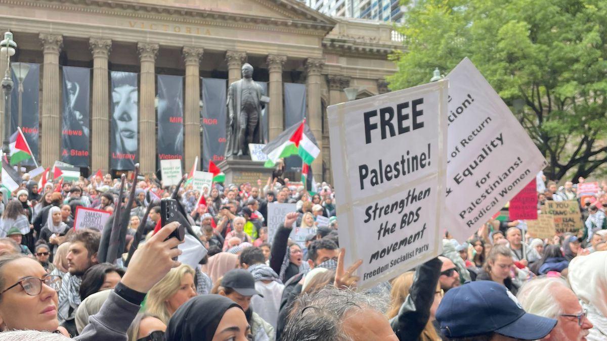 دعوت از دانش آموزان ملبورن برای شرکت در راهپیمایی حمایت از فلسطین