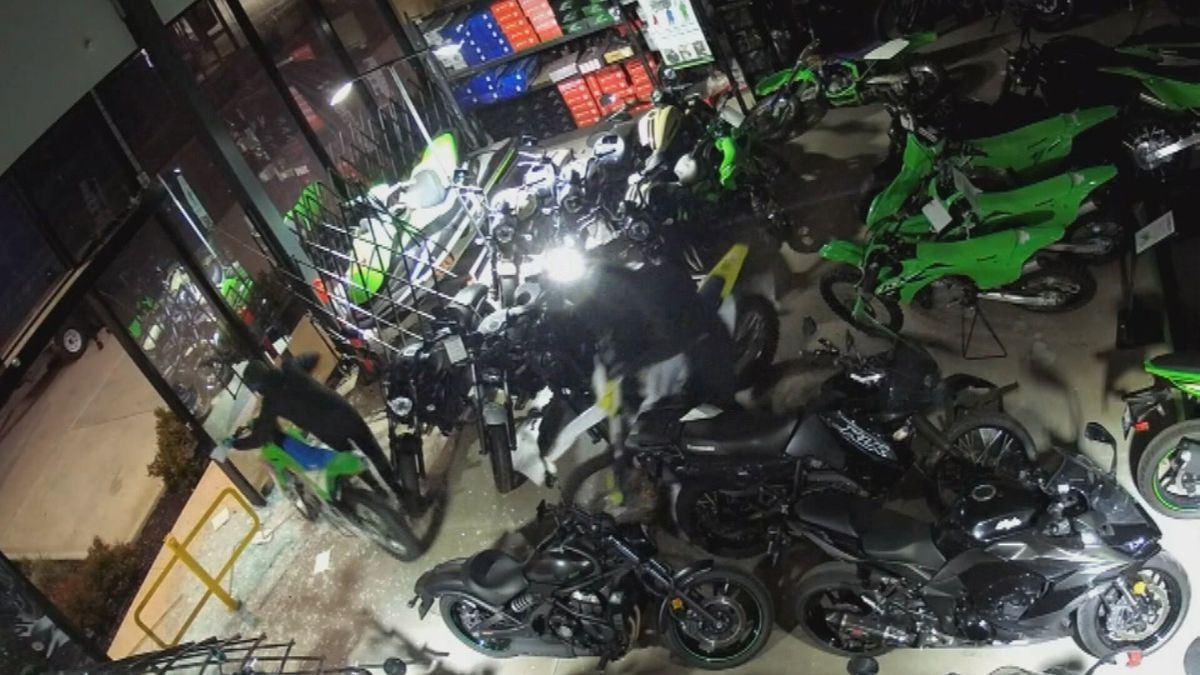 سرقت موتورسیکلت‌هایی به ارزش 60 هزار دلار در عرض 6 دقیقه در ملبورن