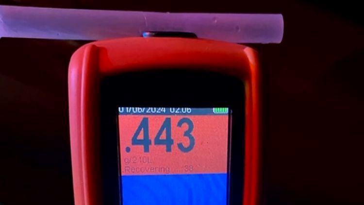 توقف راننده با غلظت الکل در خون در سطح کشنده در قلمرو پایتختی استرالیا!