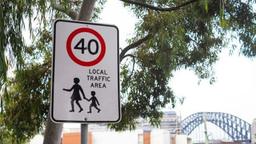 تخلف محسوب شدن رانندگی با سرعت بیش از 40 کیلومتر در ساعت در سیدنی