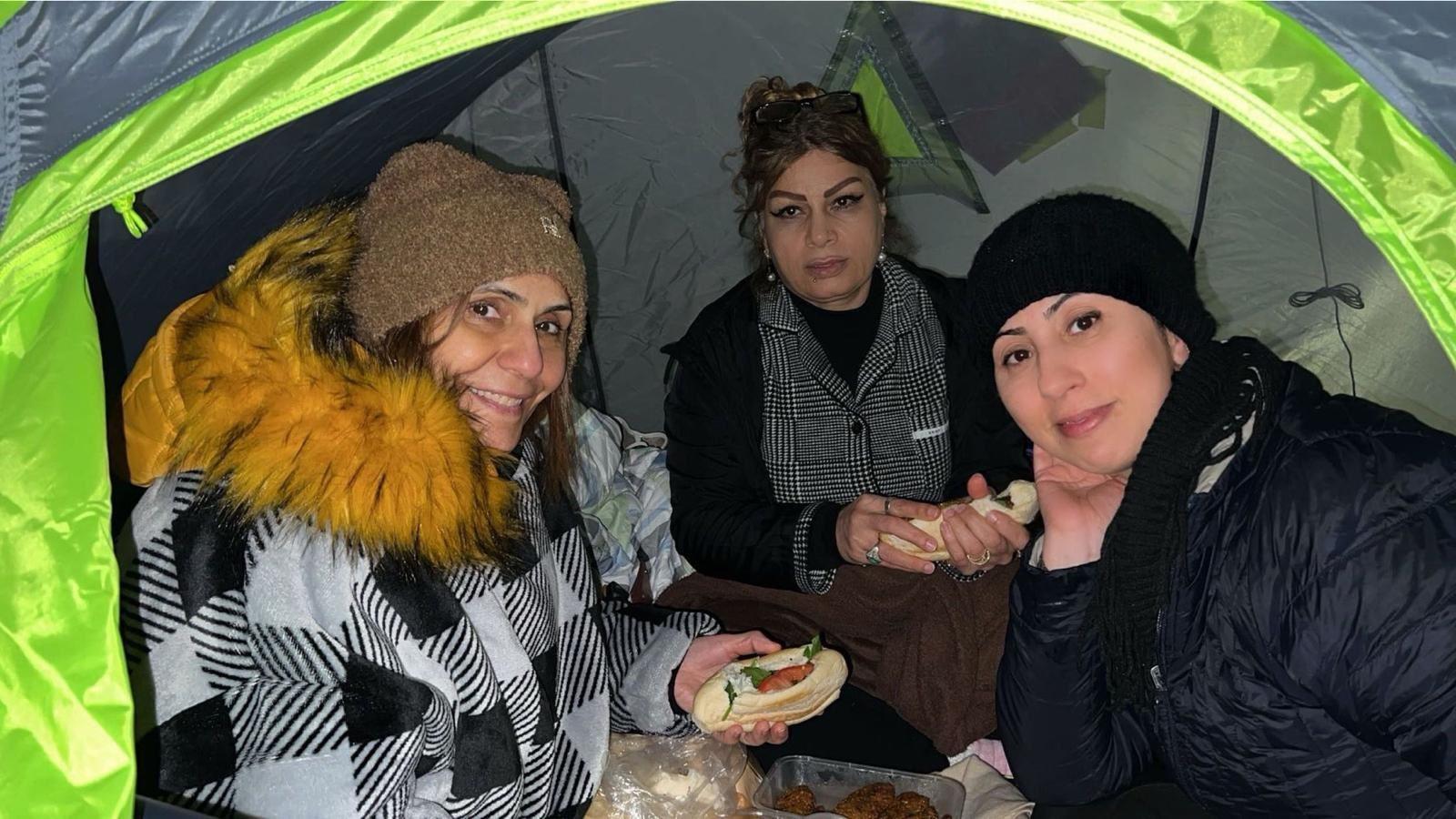 تجمع شبانه روزی پناهندگان،مقابل دفتر وزیر کشور استرالیا