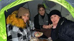 تجمع شبانه روزی پناهندگان،مقابل دفتر وزیر کشور استرالیا