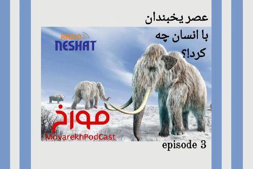 مورخ با صدای احمد هاشمی/ عصر یخبندان با انسان چه کرد؟! / تاریخ بیش از آنکه علم باشد یک هنر است هنر کنار هم گذاشتن شواهد