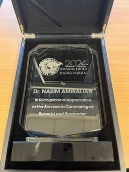 معرفی دکتر نسیم امیر علیان ، یکی از برترین های شب جایزه رادیو نشاط استرالیا