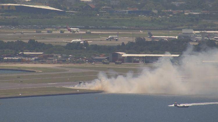 انفجار یکی از موتورهای هواپیمای شرکت کانتاس در فرودگاه سیدنی