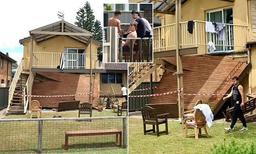 در ایالت نیوساوت ولز برپایی جشن بر روی بالکن حادثه‌ساز شد