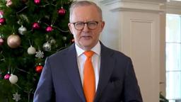 پیام تبریک کریسمس آنتونی آلبانیز، نخست وزیر استرالیا