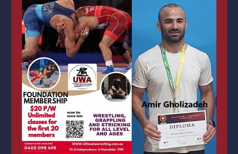 امیر قلی‌زاده: چهره‌ای درخشان در کشتی استرالیا