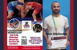 امیر قلی‌زاده: چهره‌ای درخشان در کشتی استرالیا