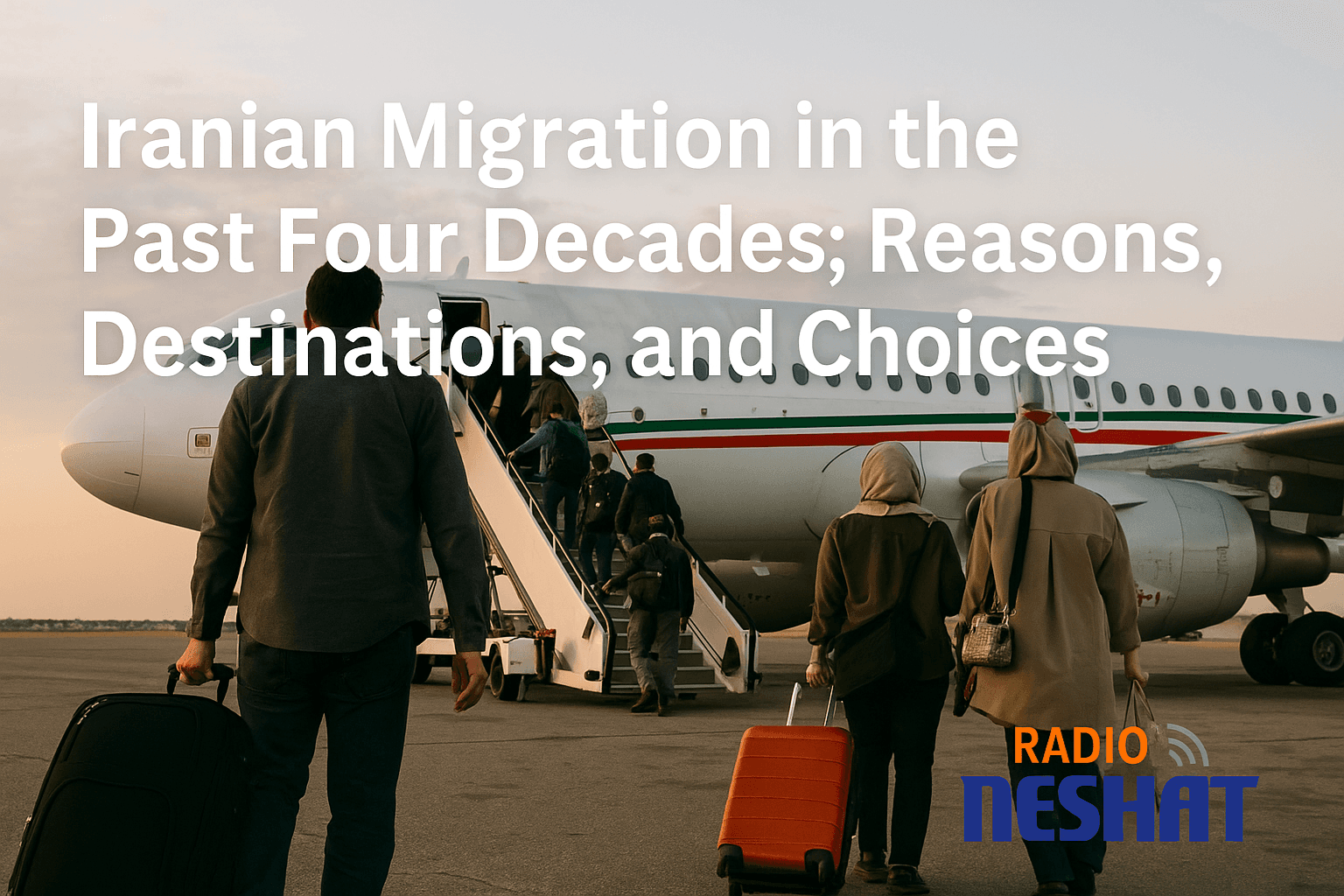 مهاجرت ایرانیان در چهار دهه گذشته؛ دلایل، مقصدها و انتخاب‌ها