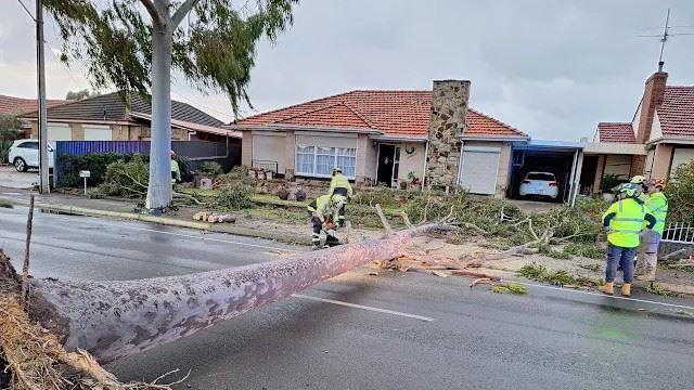 هشدار ورود سامانه‌های هوای سرد و وزش بادهای سهمگین در مناطق ساحلی و مرکزی استرالیا